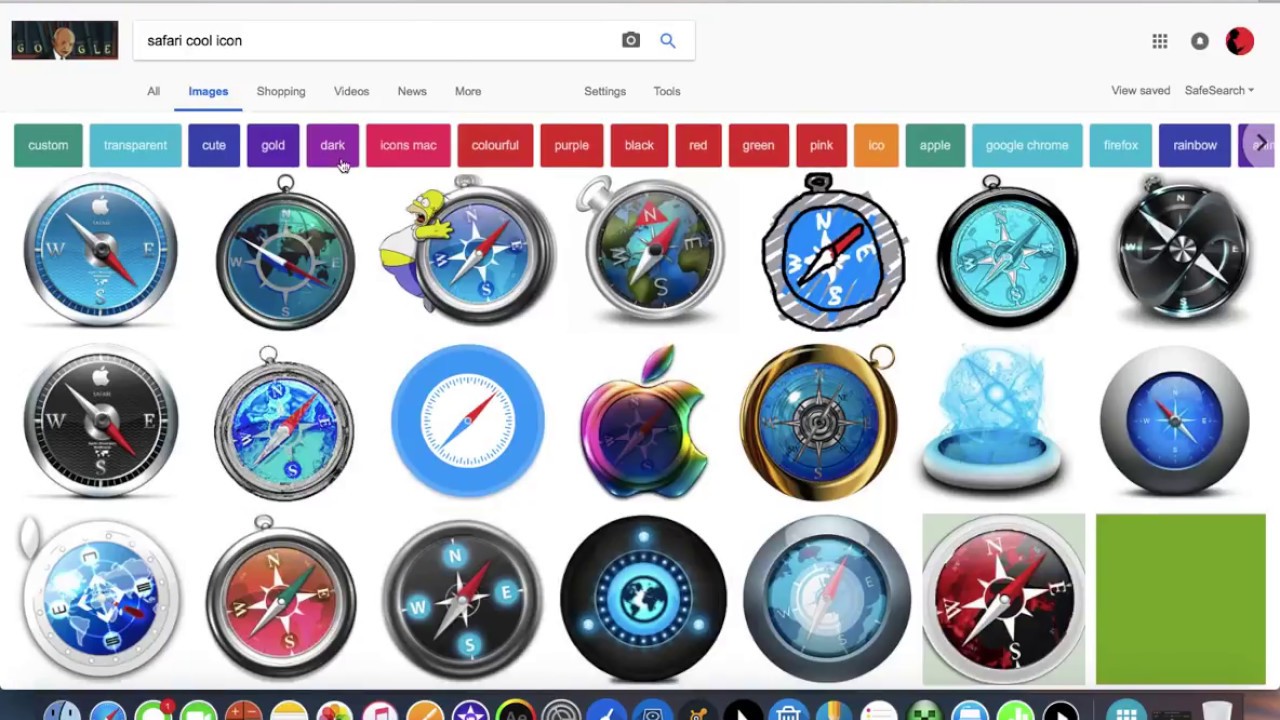 Mac application icons